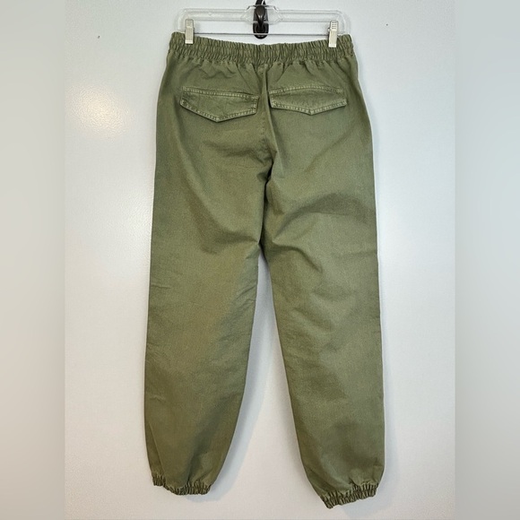 Zadig & Voltaire Parole Military Olive Green Jogger Pants Size Small - Picture 8 of 15